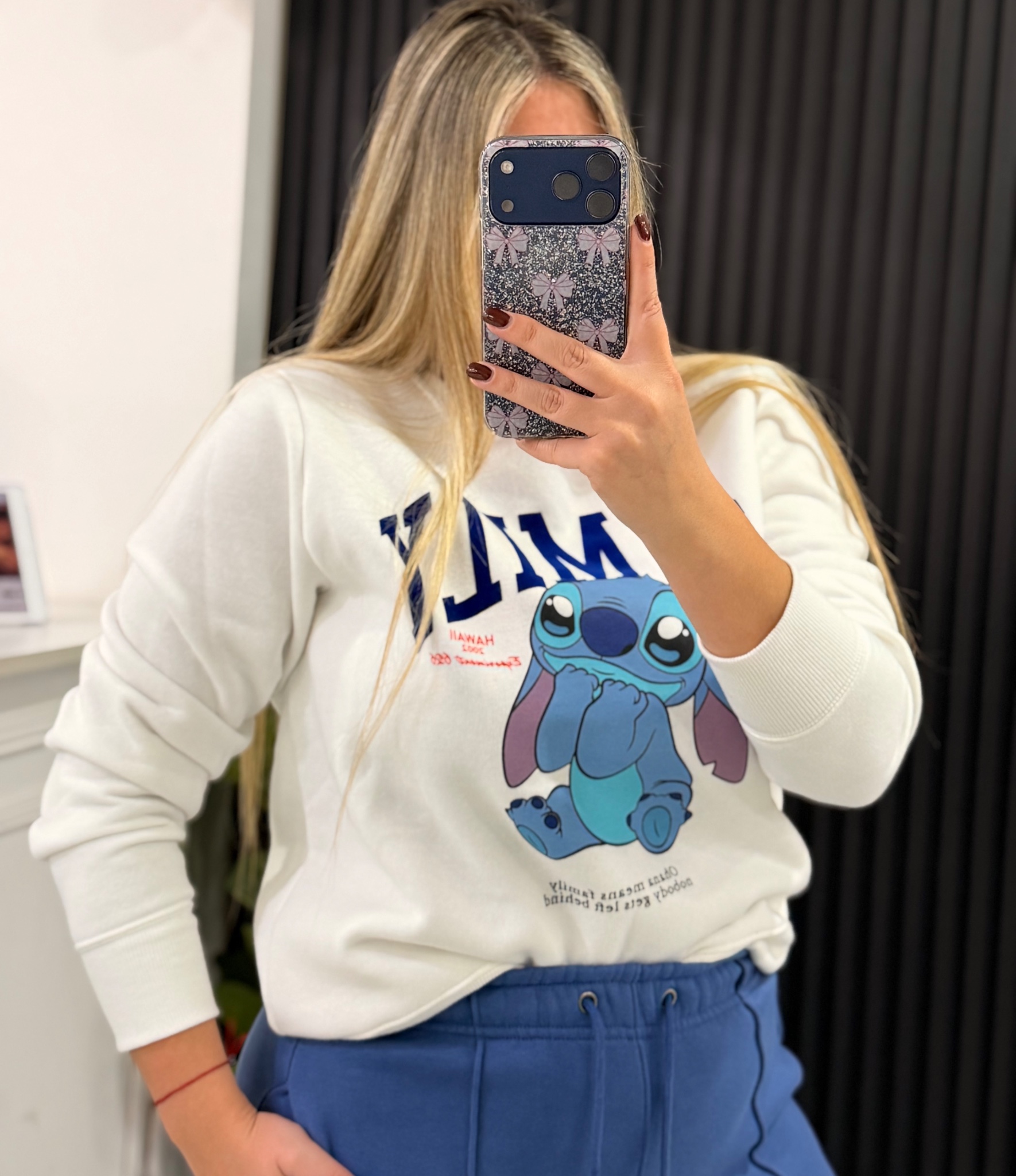 Stitch Blanco