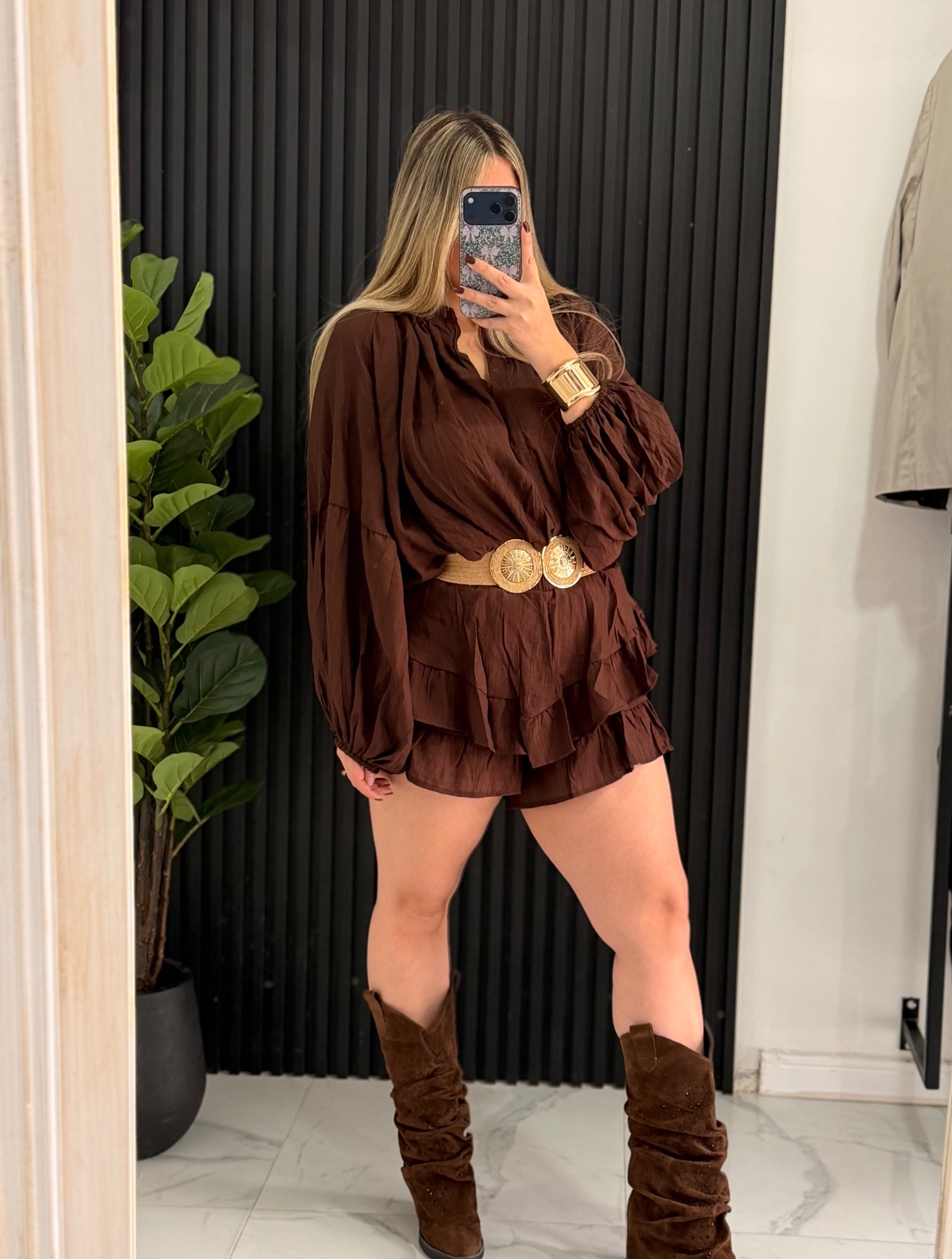 Blusa Lia crep