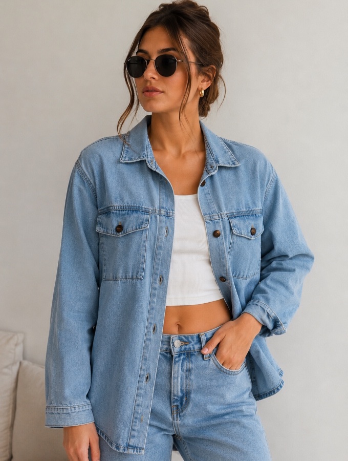 Camisa Jeans TALIA