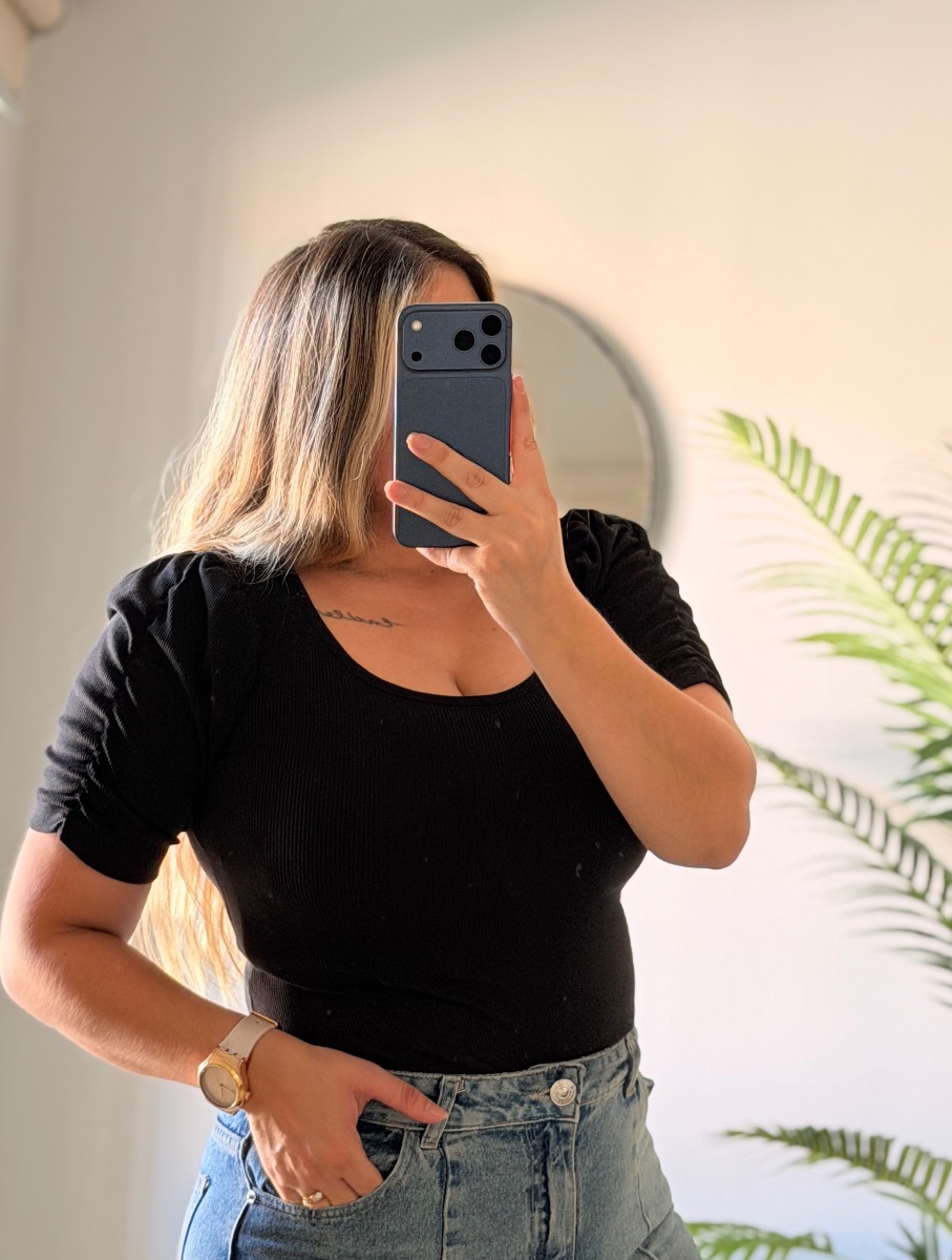Remera manga princesa